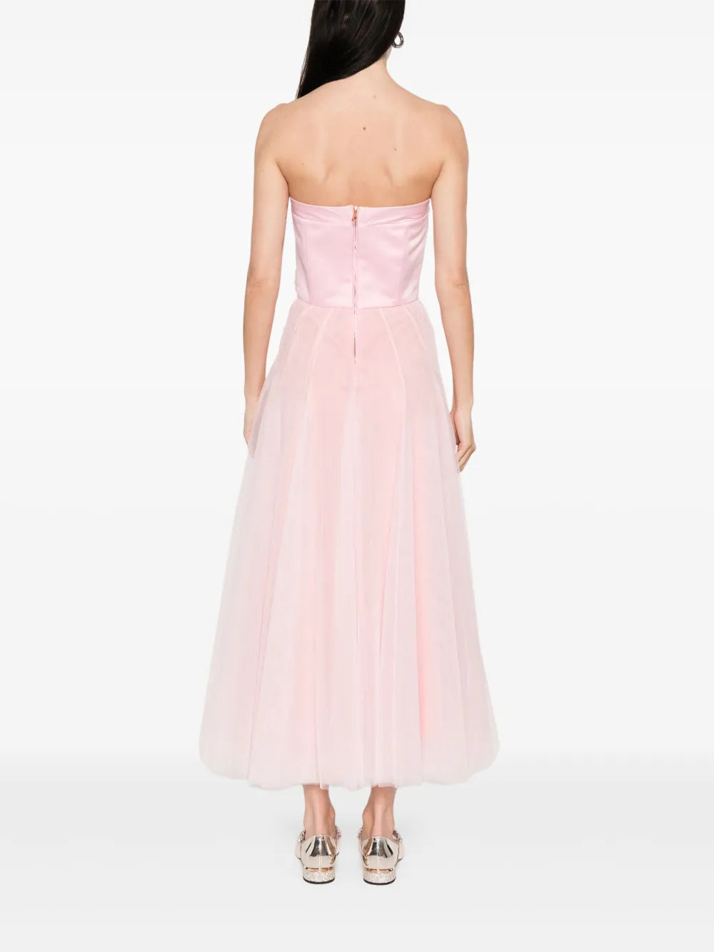 Parlor Floral Applique Gown