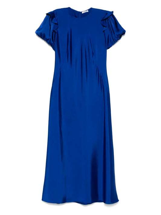 Parlor Ruffle Detail Maxi Dress