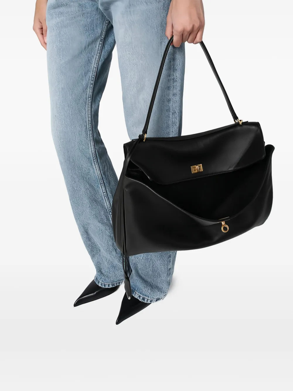 Balenciaga Leather Shoulder Bag