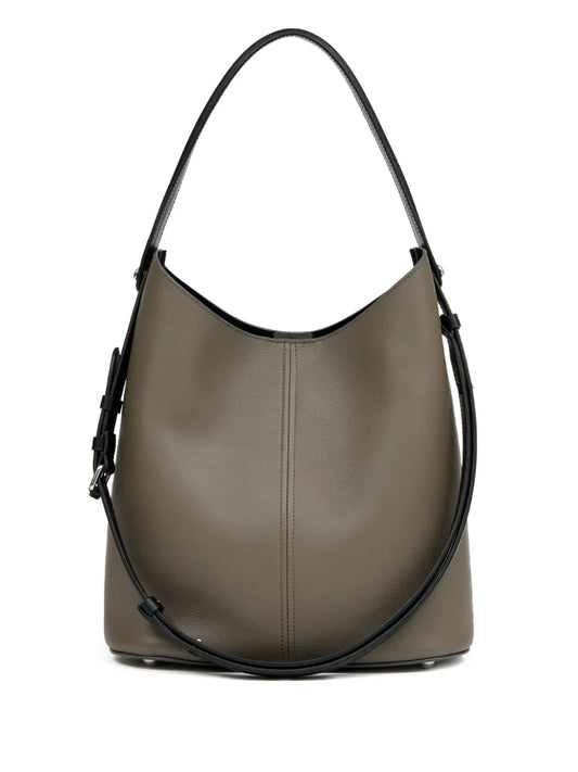 Maison Margiela Dress Age Dual Strap Leather Shoulder Bag