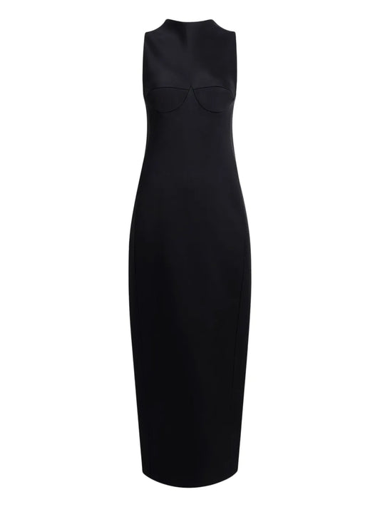 Khaite Shoshanna Bustier Shape Maxi Dress