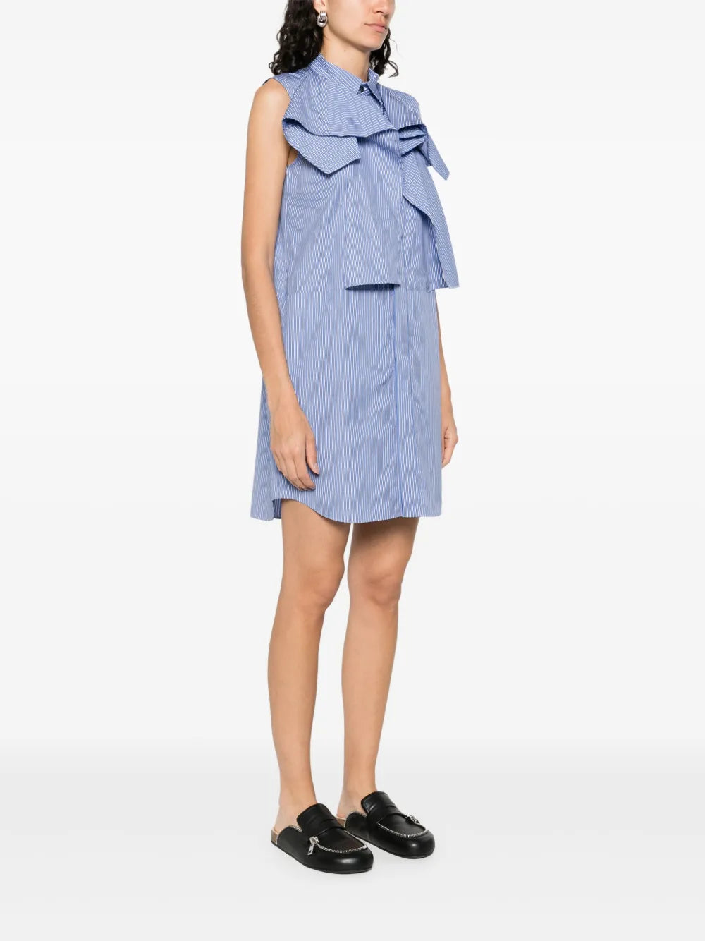 Sacai Poplin Mini Dress