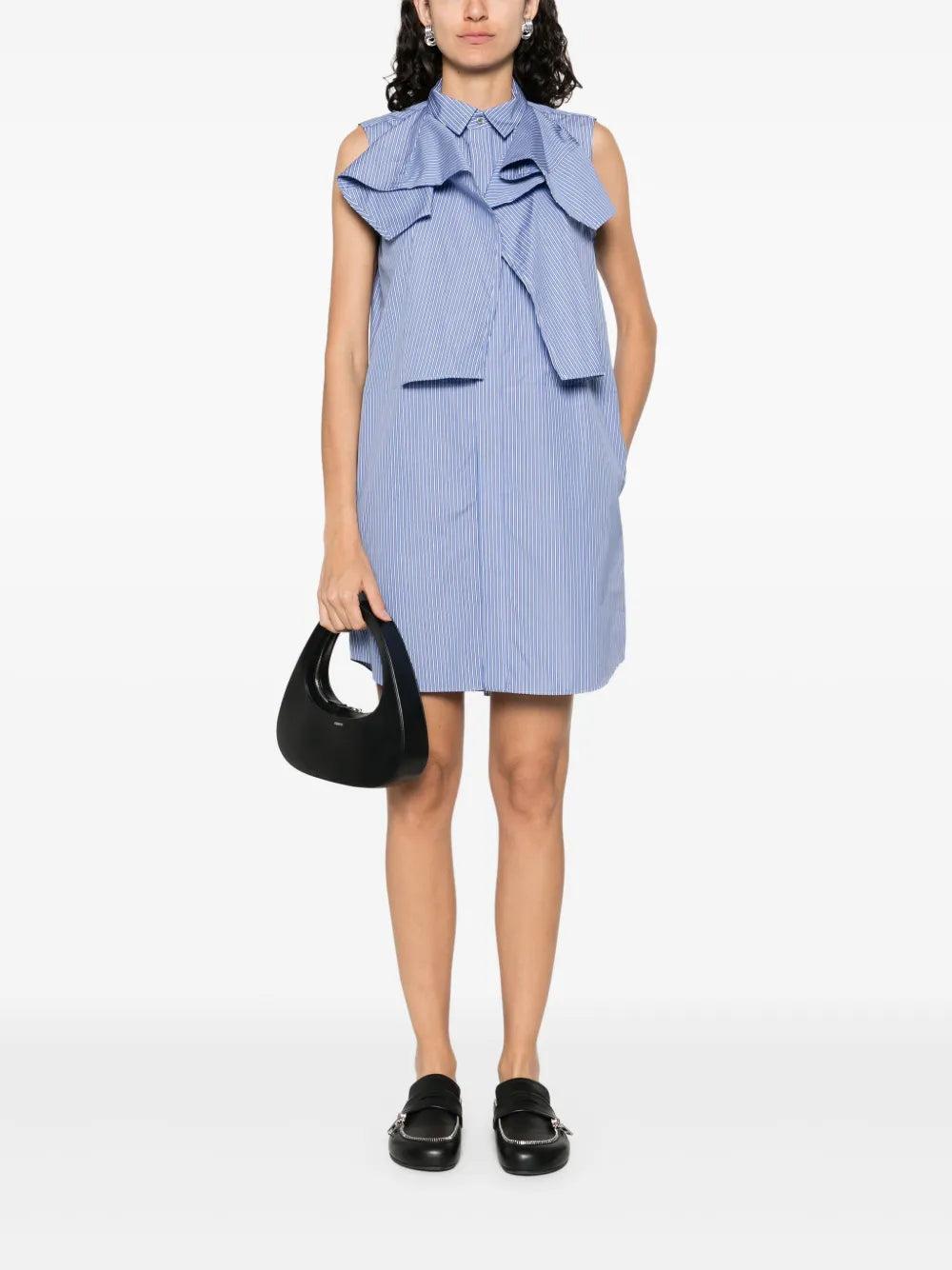 Sacai Poplin Mini Dress