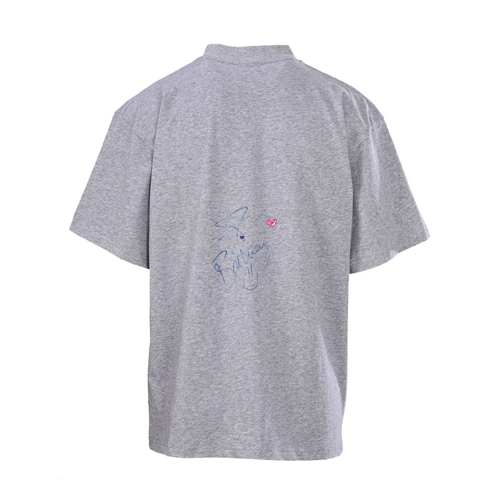Balenciaga Britney Spears Photo T-Shirt in Heather Gray