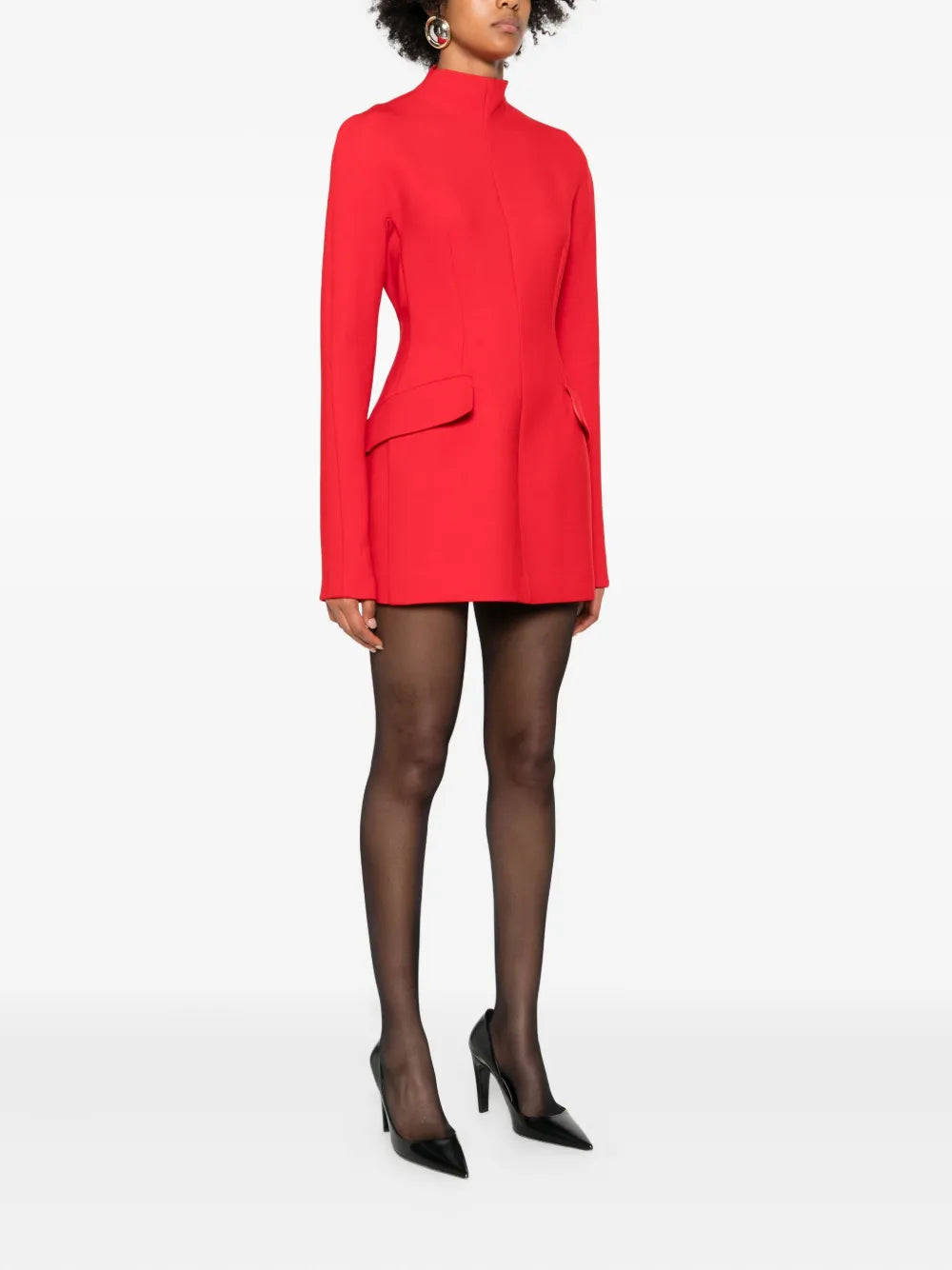 Sportmax Tefrite High Neck Dress