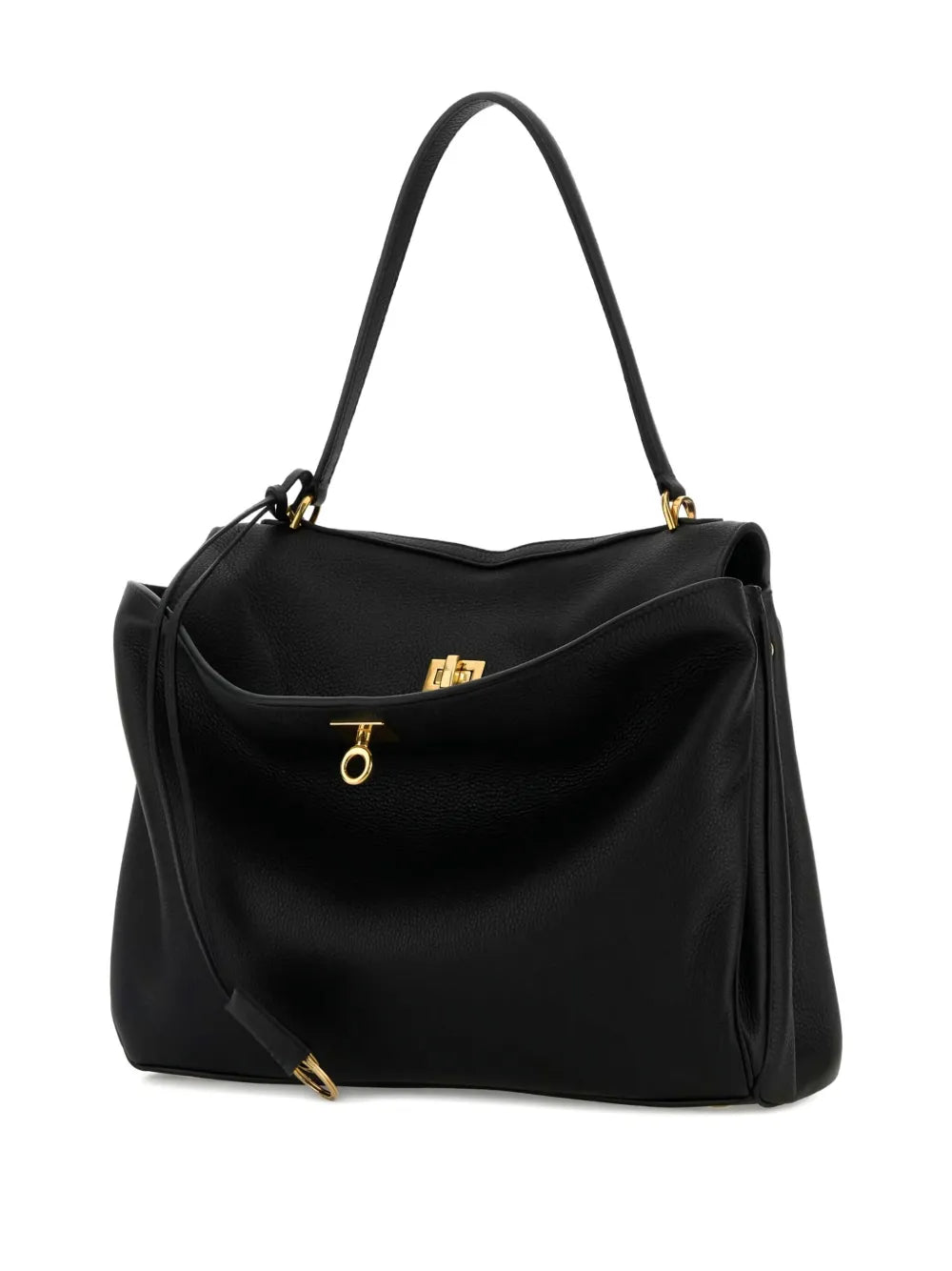 Balenciaga Leather Slouchy Shoulder Bag