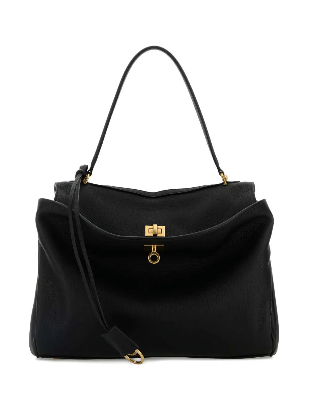 Balenciaga Leather Slouchy Shoulder Bag
