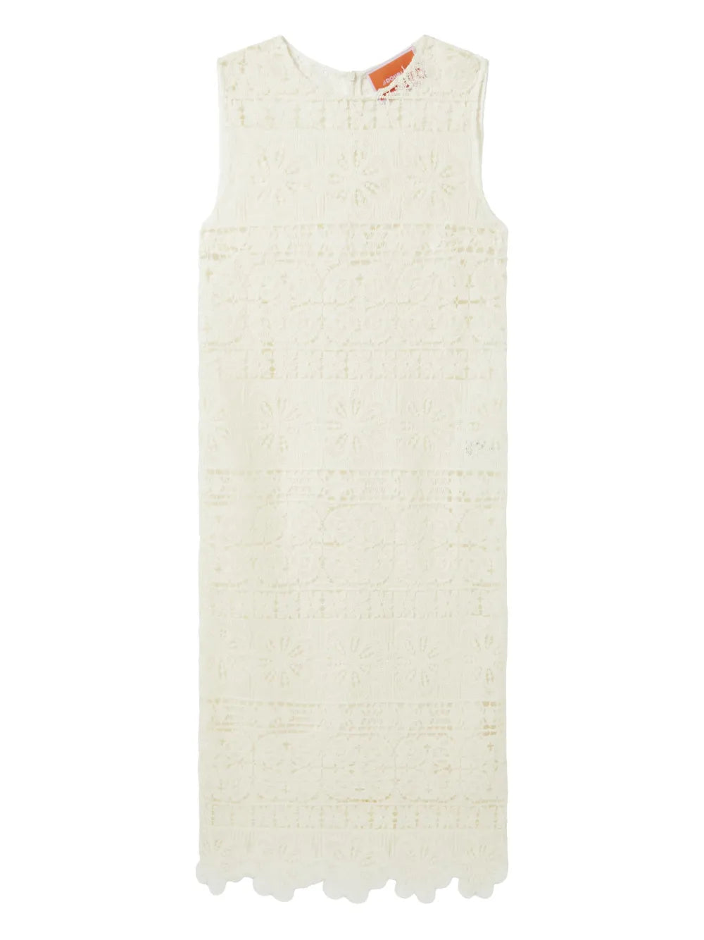 La Doublej Lace Embroidered Dress