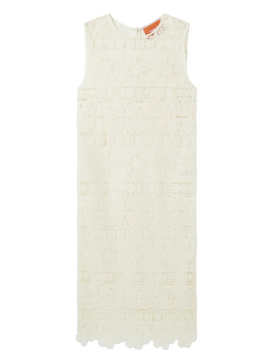 La Doublej Lace Embroidered Dress