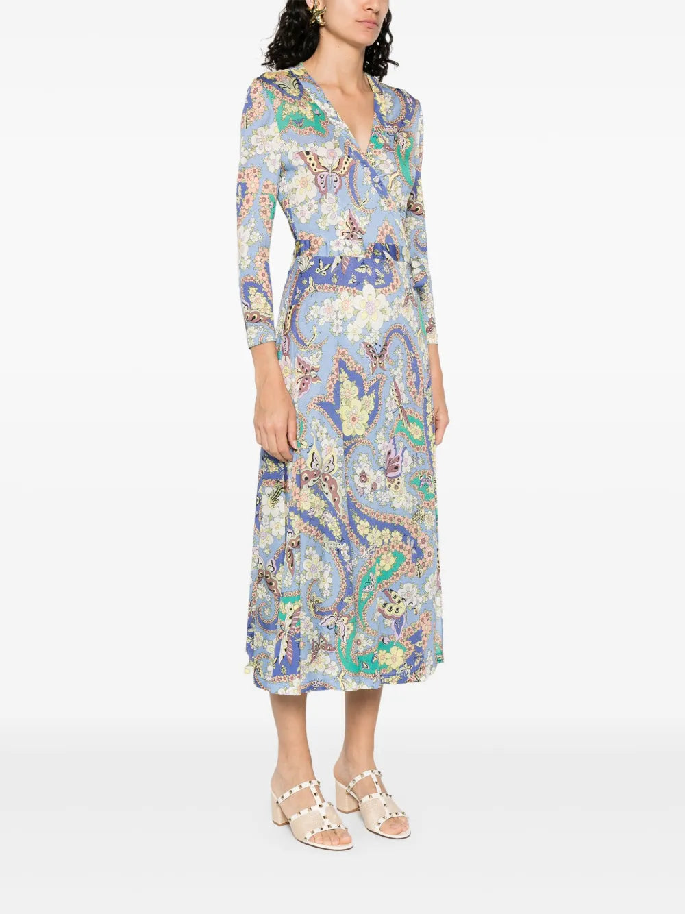 Etro Floral Print Dress