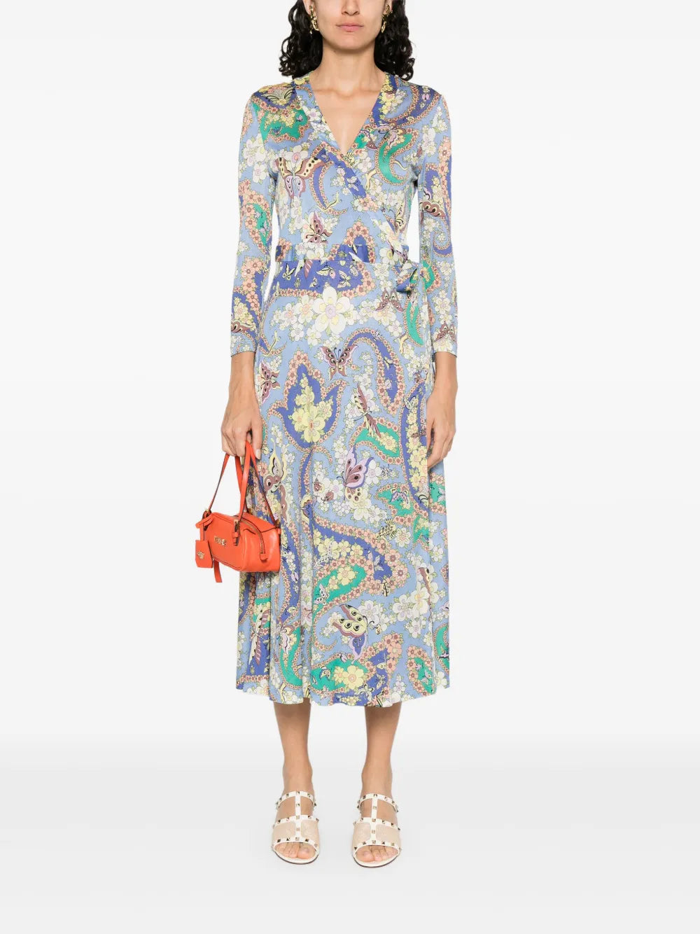 Etro Floral Print Dress
