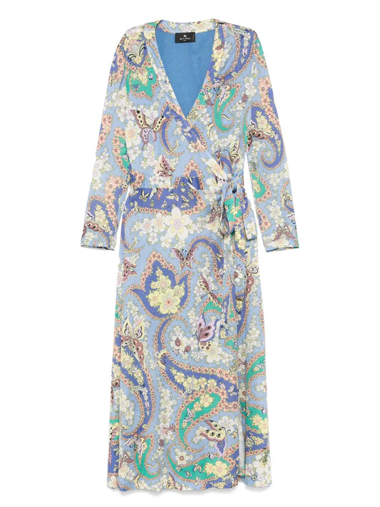 Etro Floral Print Dress