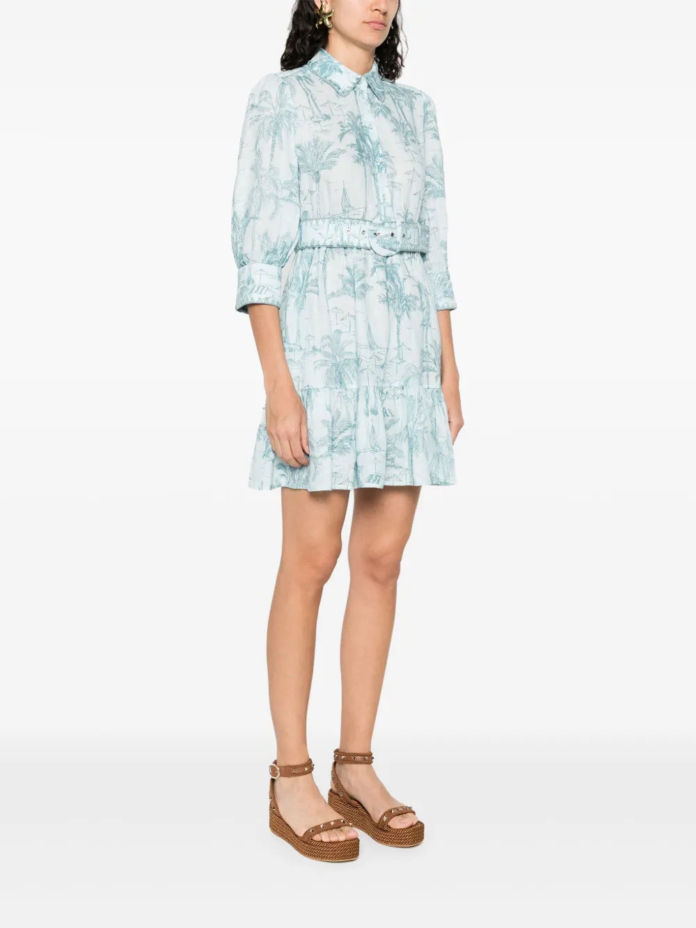 Mc2 Saint Barth Linen Mini Dress
