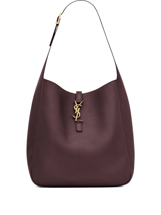 Saint Laurent Le 5 A 7 Slouchy Leather Shoulder Bag