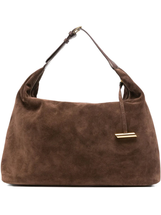 Liffner Suede Shoulder Bag