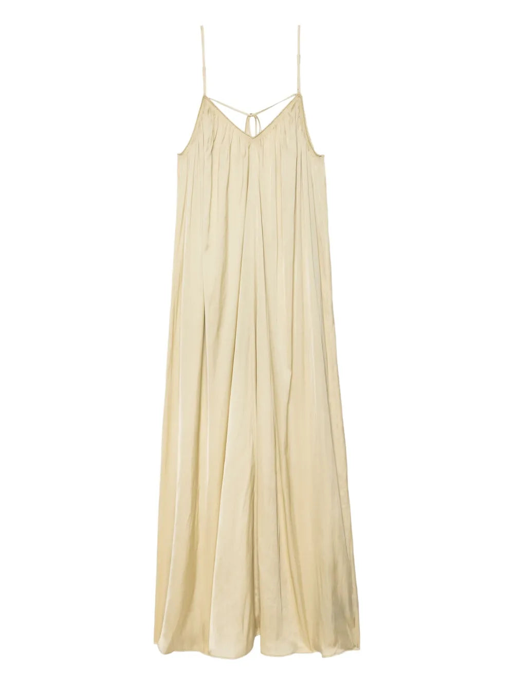 Zadigvoltaire Ristym Spaghetti Strap Gathered Maxi Dress
