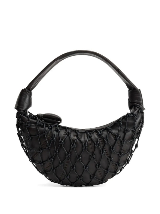 Lemaire Fortune Croissant Knotted Details Shoulder Bag