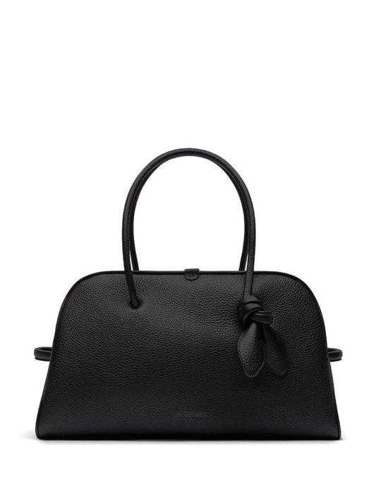 Jacquemus Knot Detail Leather Shoulder Bag