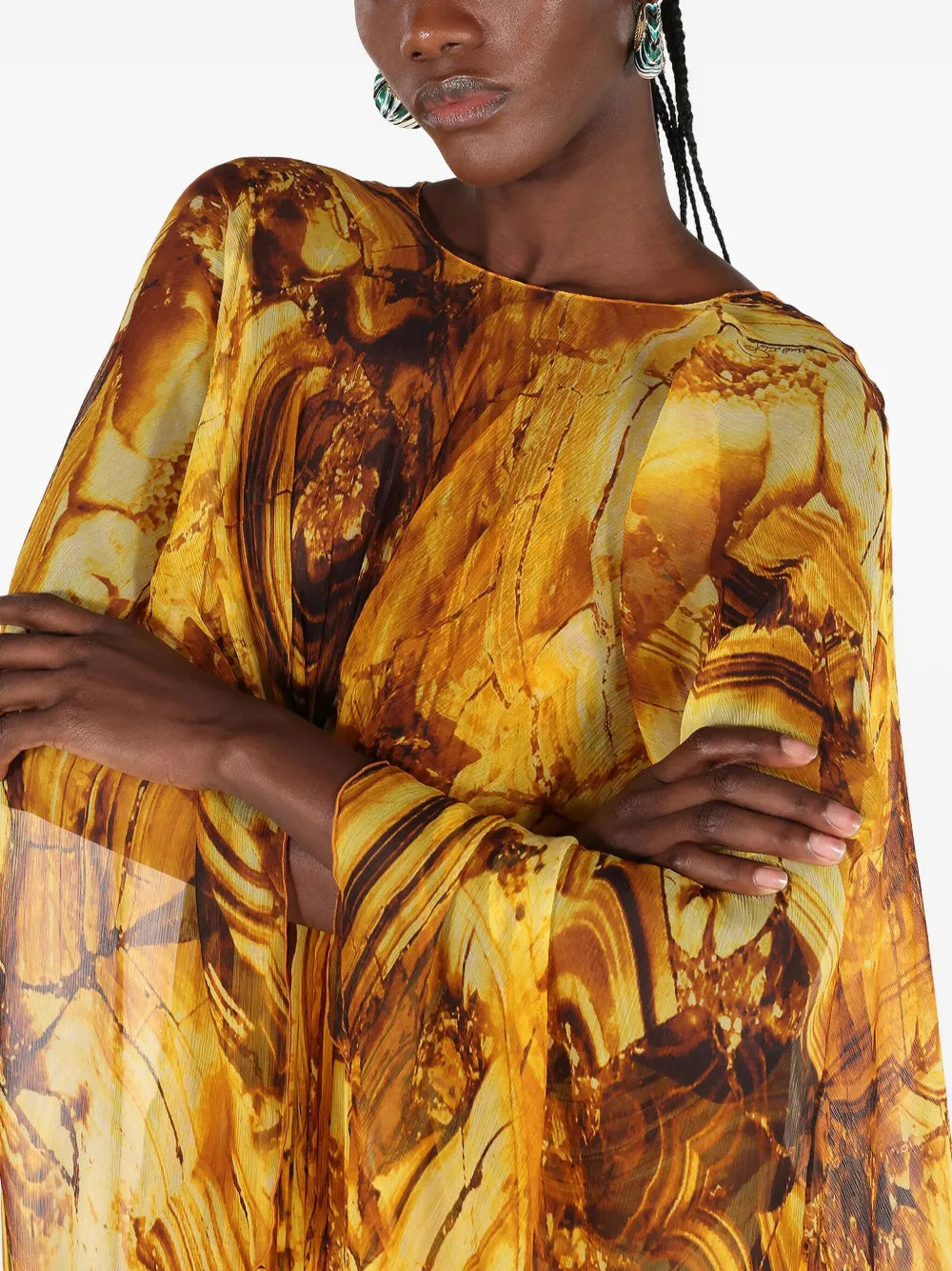 Roberto Cavalli Silk Maxi Dress