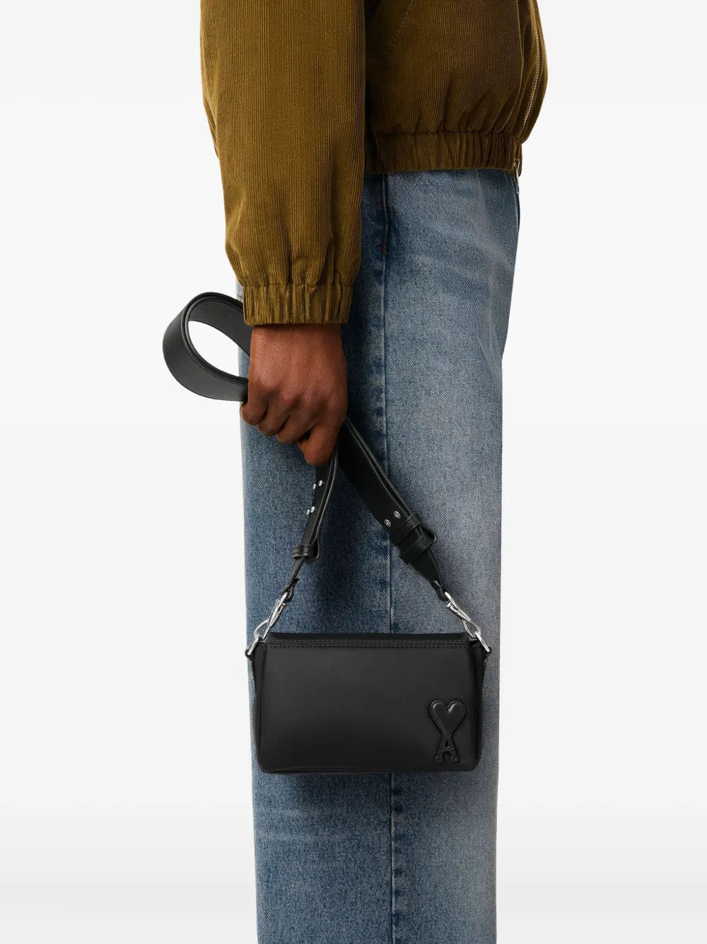 Ami Paris Marcel Shoulder Bag