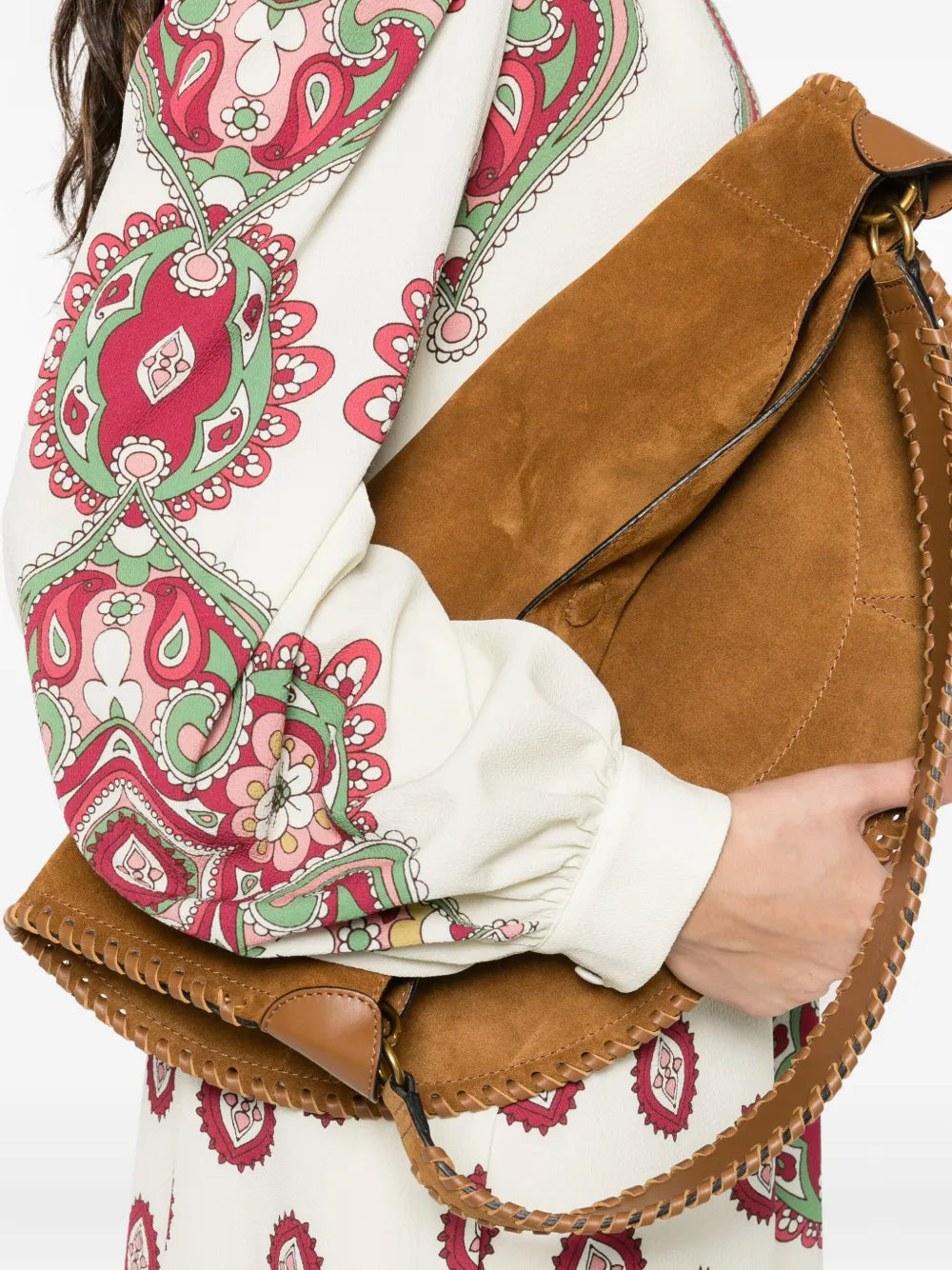 Etro Paisley Print Long Sleeve Dress