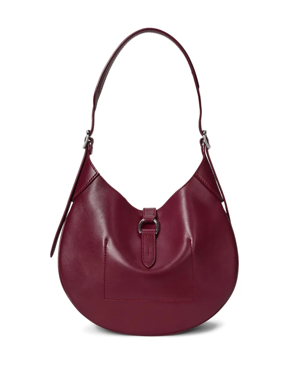 Polo Ralph Lauren Polo Id Curved Handle Leather Bag
