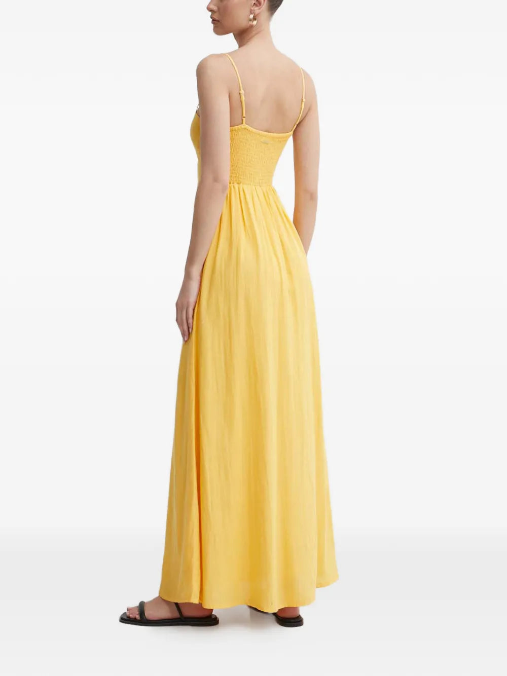 Billabong Cut Out Ruched Dress
