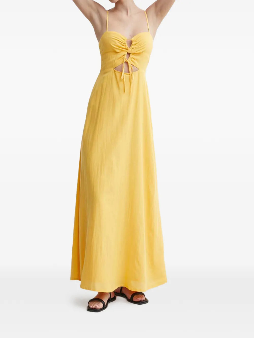 Billabong Cut Out Ruched Dress