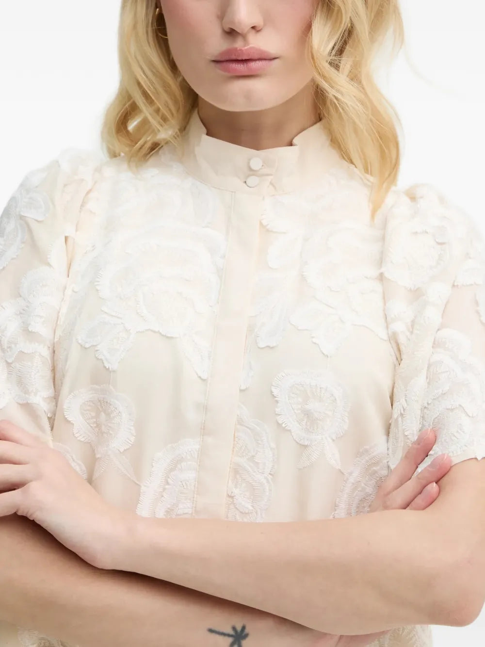 Bruuns Bazaar Calamus Philly Floral High Neck Dress