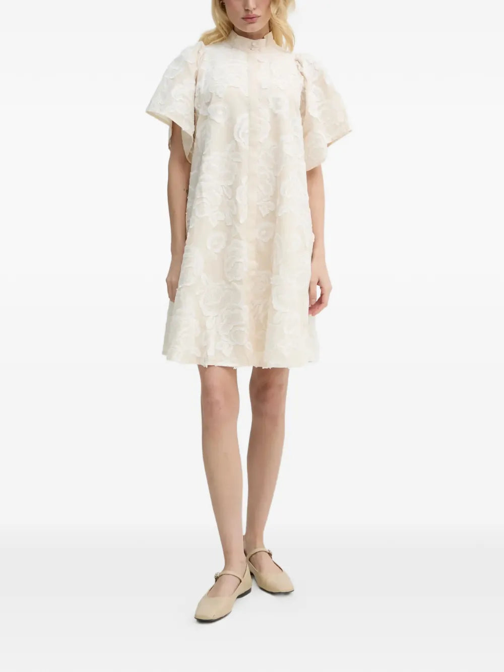 Bruuns Bazaar Calamus Philly Floral High Neck Dress