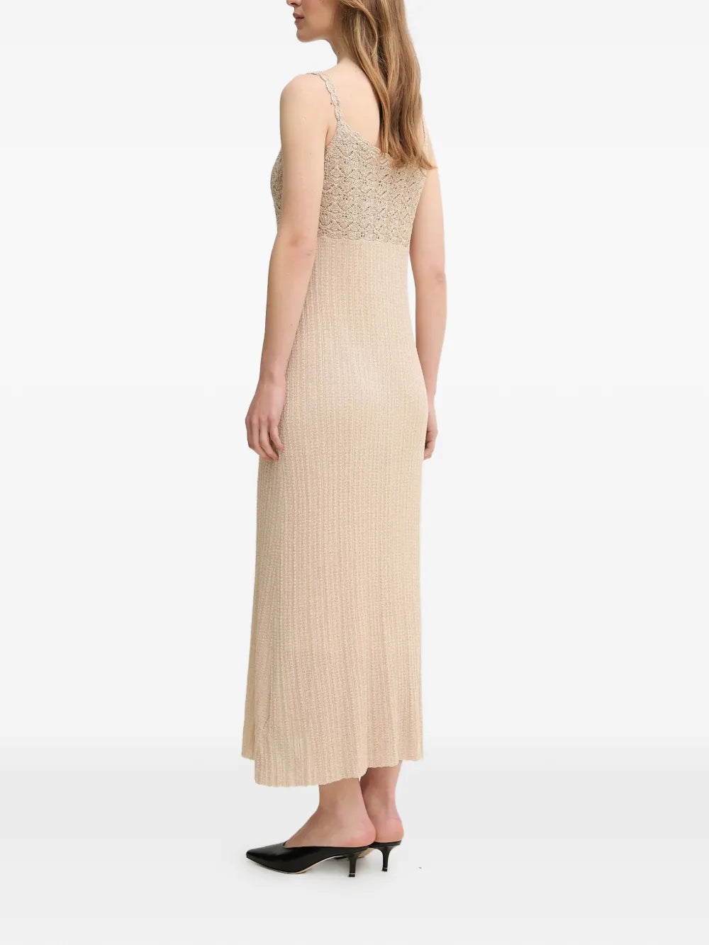 Hoss Intropia Embellished Strap Midi Dress