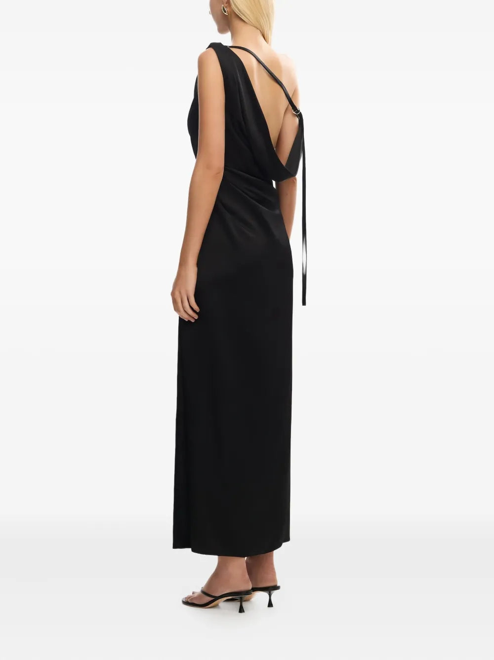 Significant Other Alyssa Draped One Shoulder Maxi Dress