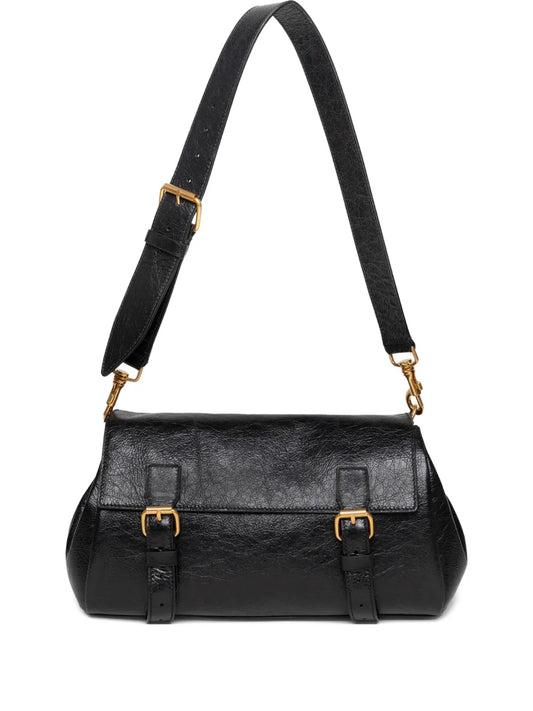 Dries Van Noten Buckle Fastening Leather Shoulder Bag