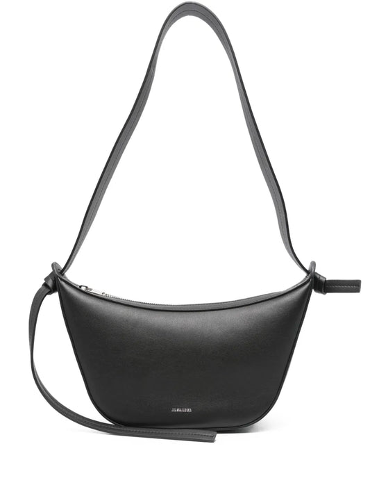 Jil Sander Curved Knotted Shoulder Bag