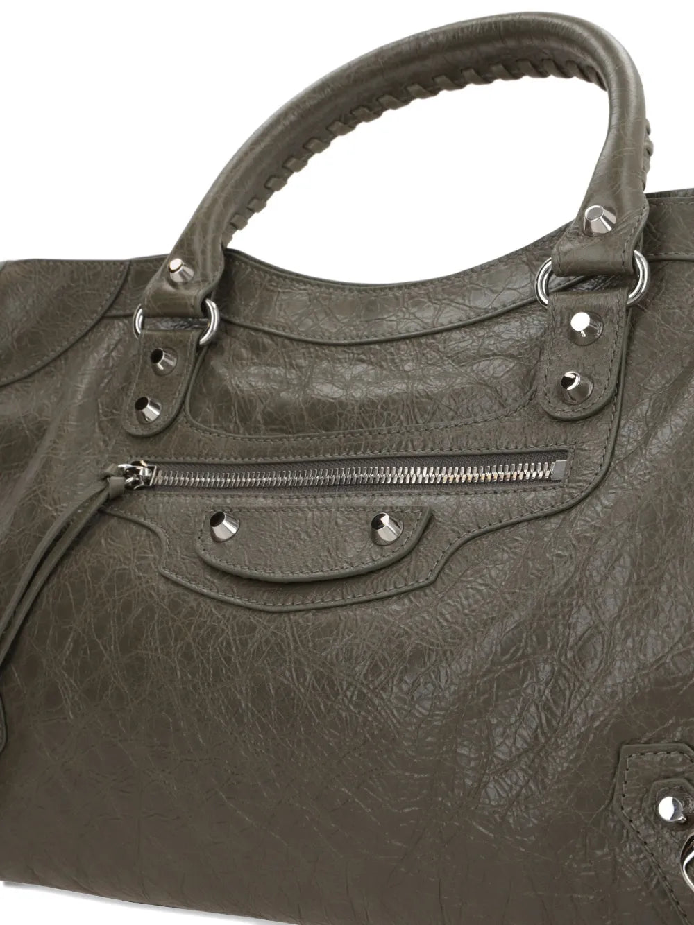 Balenciaga Medium Le City Leather Shoulder Bag