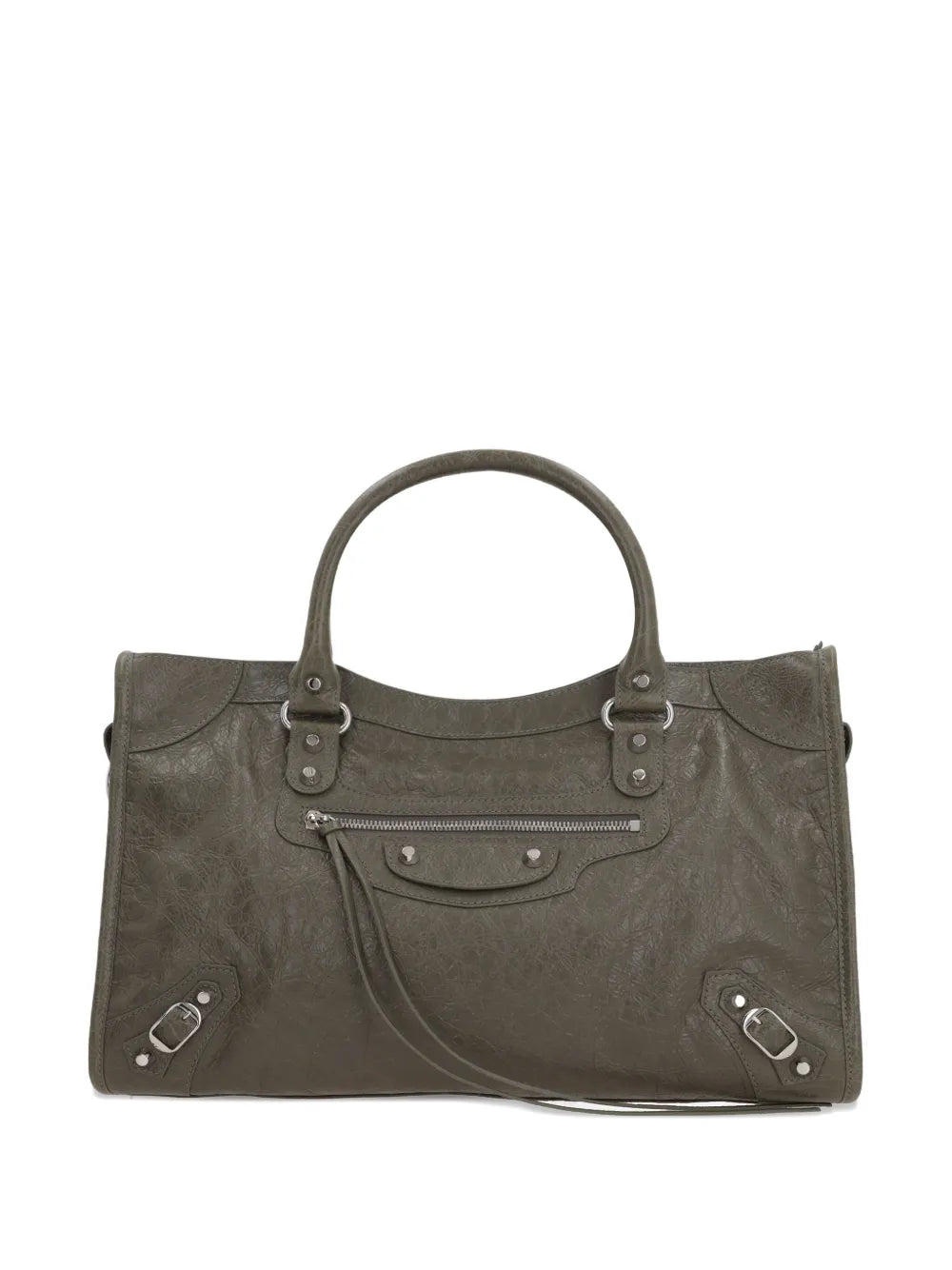 Balenciaga Medium Le City Leather Shoulder Bag