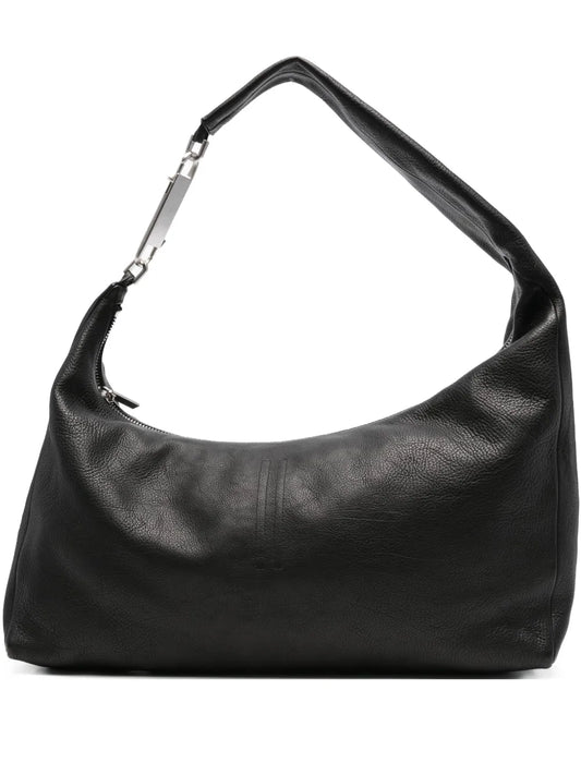 Rick Owens Gemini Zip Fastening Leather Shoulder Bag