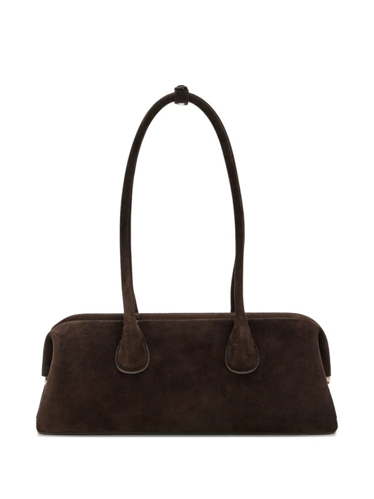 Osoi Suede Top Handle Shoulder Bag