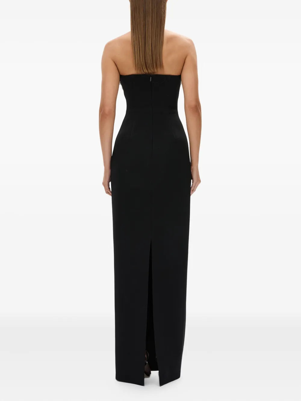 Rachel Gilbert Charlotte Sequin Embellished Strapless Gown