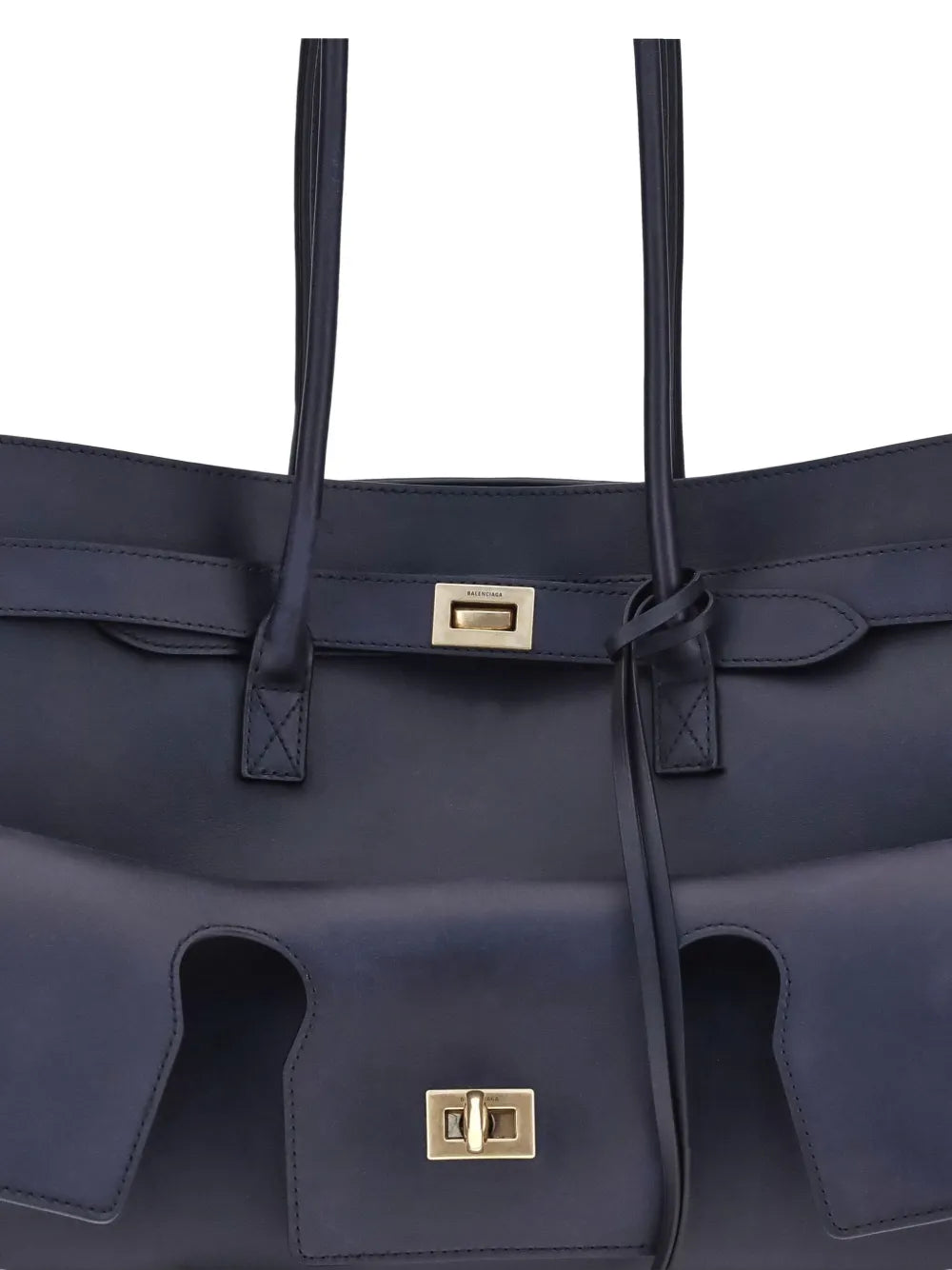 Balenciaga Medium Bel Air Leather Shoulder Bag