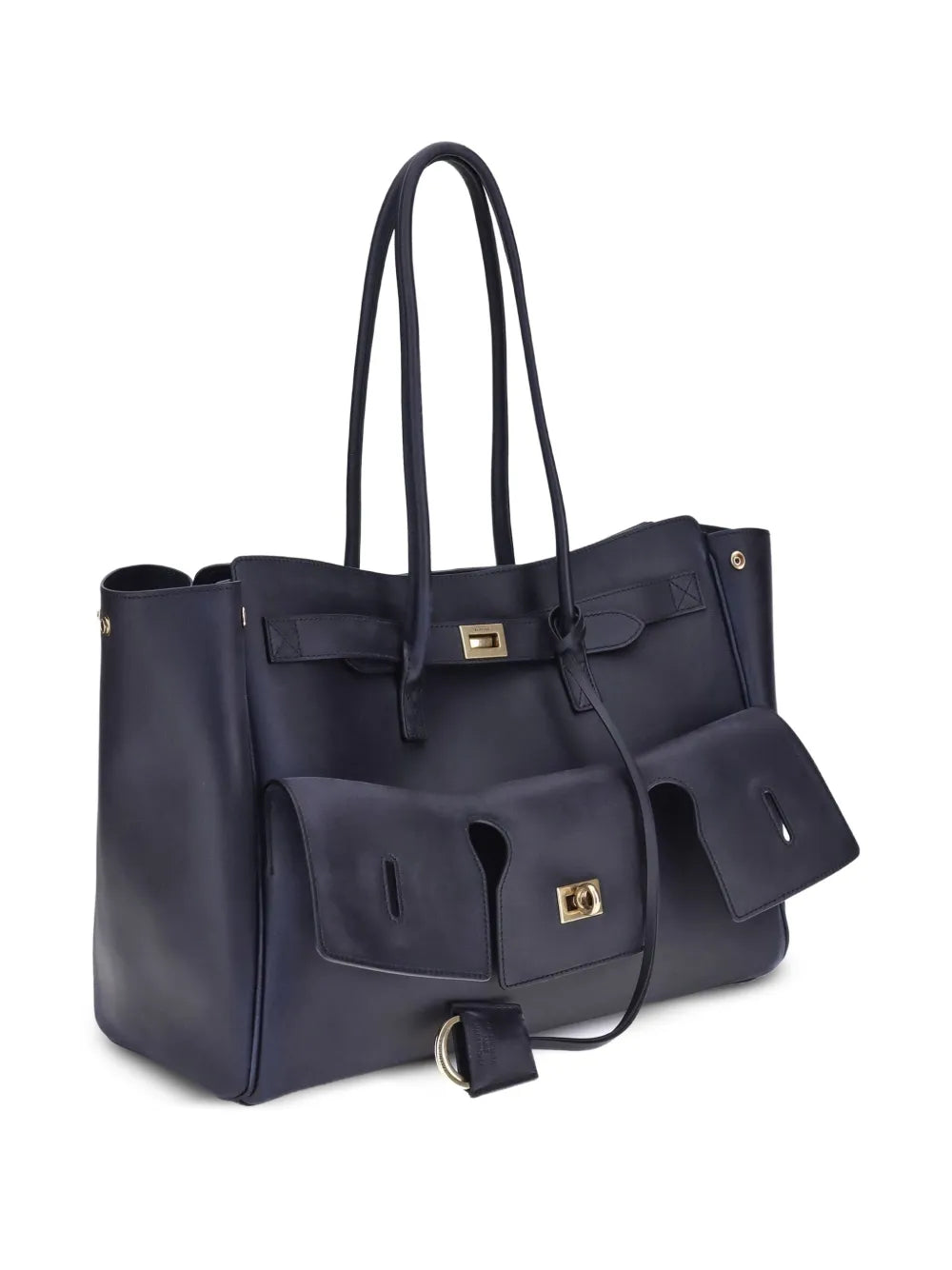 Balenciaga Medium Bel Air Leather Shoulder Bag