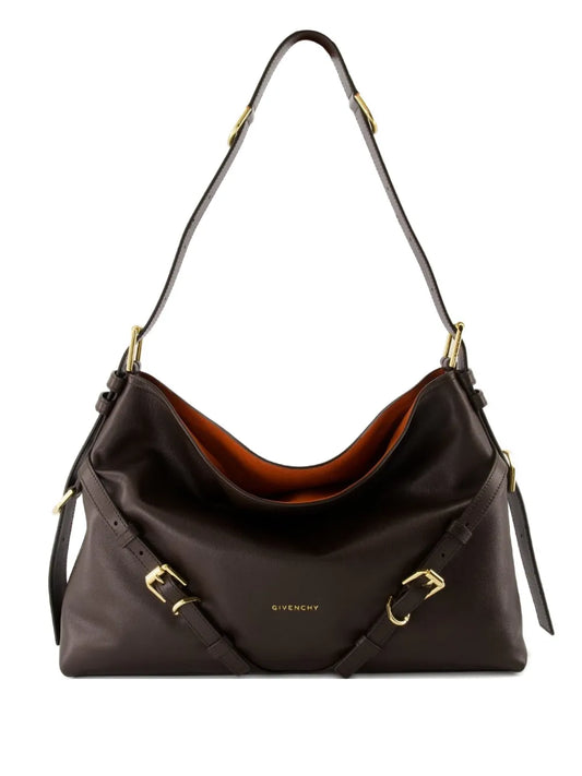 Givenchy Medium Voyou Buckle Fastening Calfskin Shoulder Bag