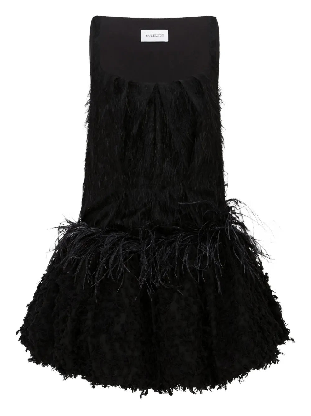 16Arlington Lasa Feather Embellished Mini Dress