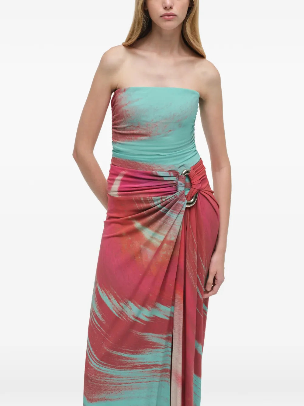 Simkhai Emma Strapless Maxi Dress