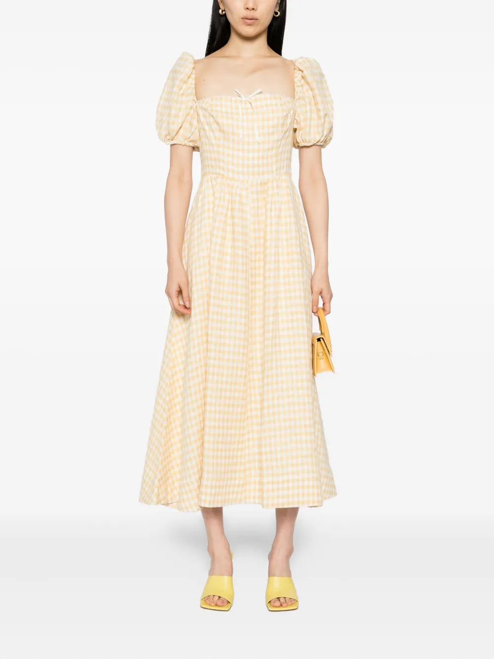 Reformation Marella Linen Dress