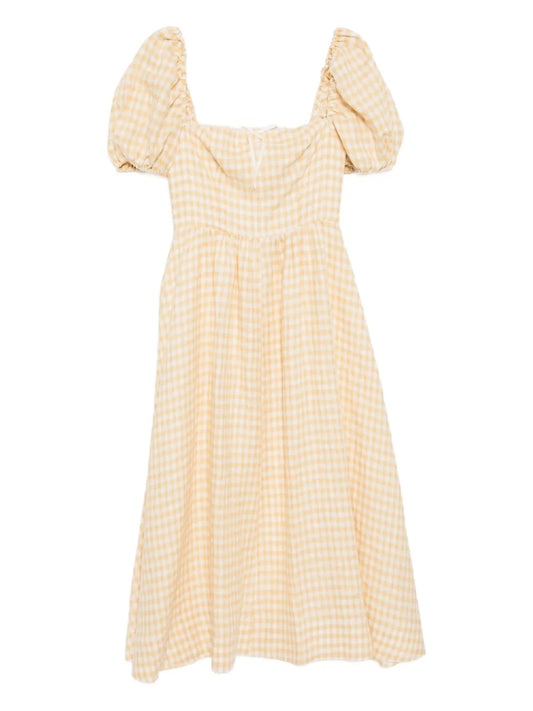 Reformation Marella Linen Dress