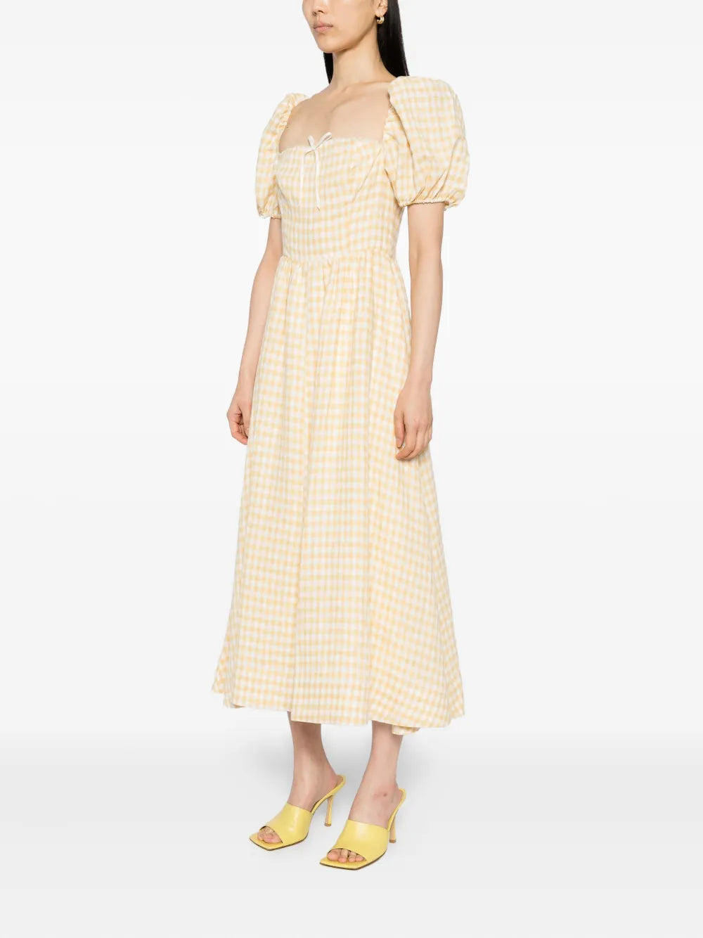 Reformation Marella Linen Dress