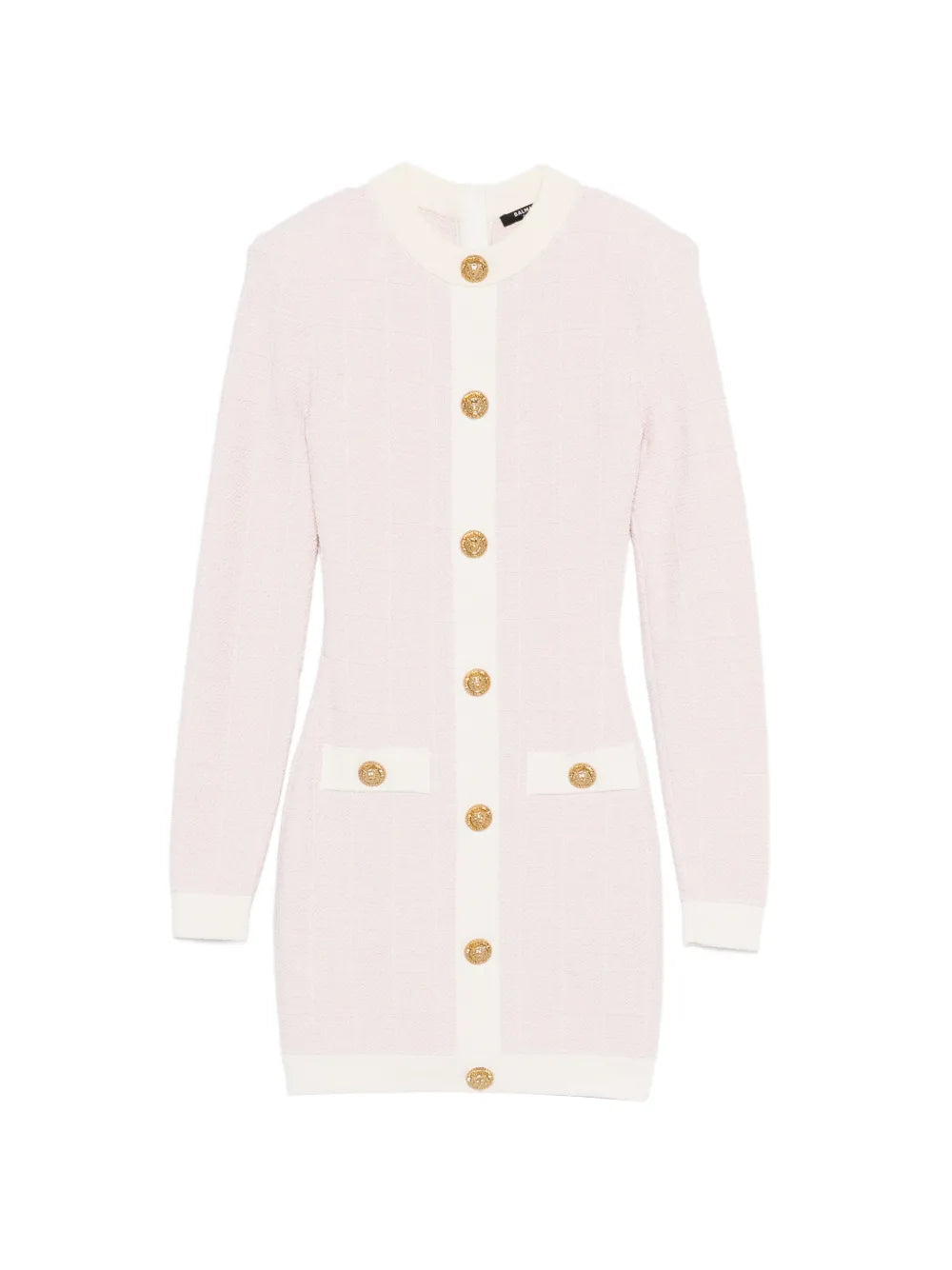 Balmain Buttoned Mini Dress
