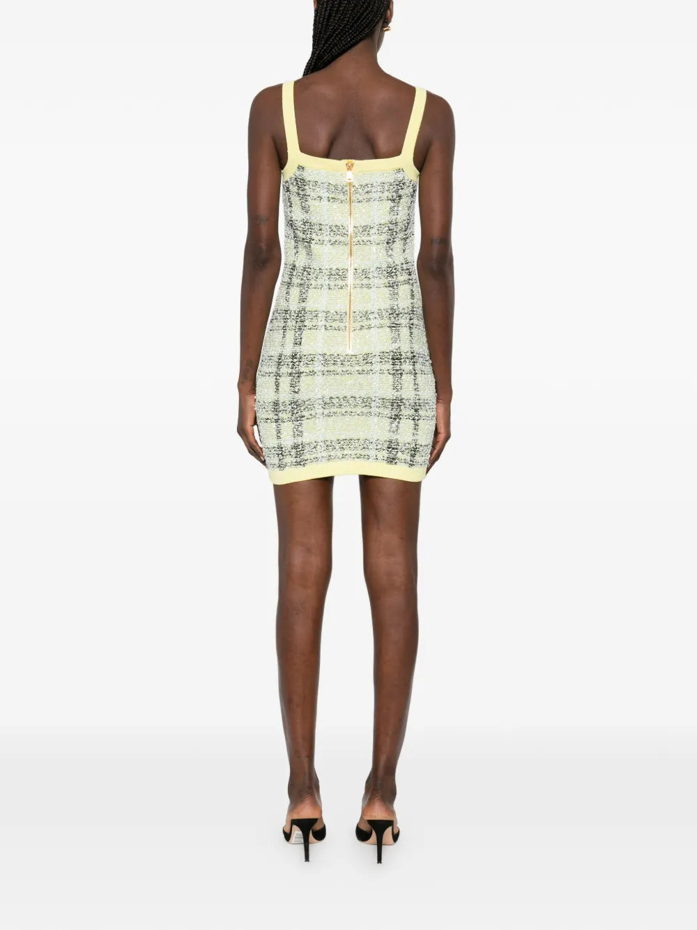 Balmain Buttoned Mini Dress