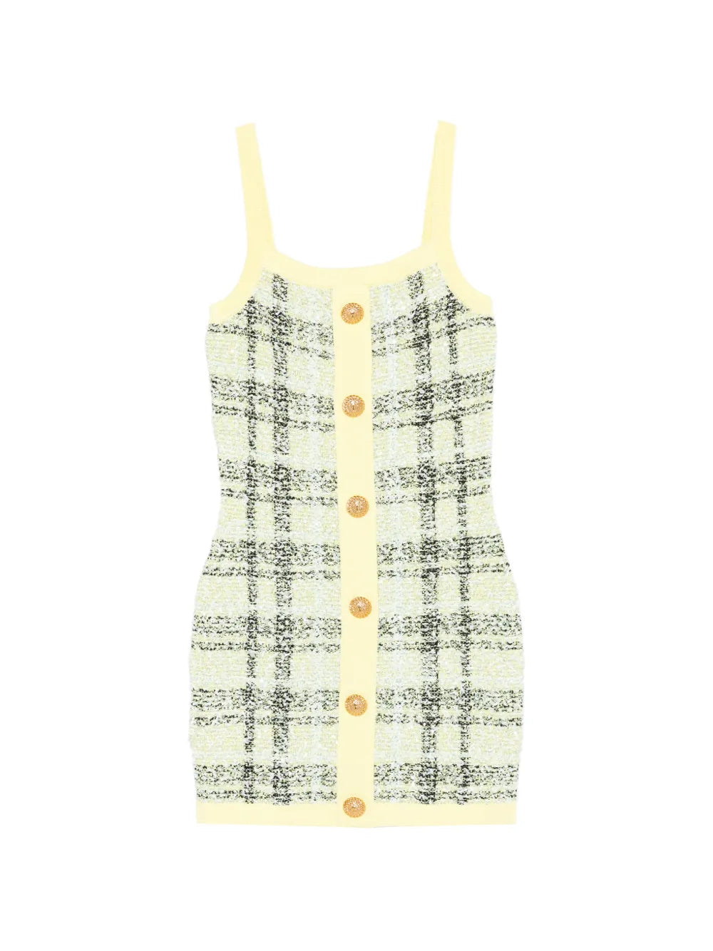 Balmain Buttoned Mini Dress